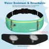 RDMODO Running Belt for Women, Fanny Pack for Men, Flip Belt Waist Bag Large Capacity Water Resistance Light Weight Adjustable Runners Belts Running Pouch for Phone iPhone Samsung Under 7.5 Inches view 2