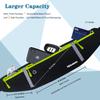 RDMODO Running Belt for Women, Fanny Pack for Men, Flip Belt Waist Bag Large Capacity Water Resistance Light Weight Adjustable Runners Belts Running Pouch for Phone iPhone Samsung Under 7.5 Inches view 3
