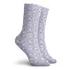 GULTMEE Fashion Compression Socks,Ornate Kites With Flowers Spirals Wavy Stripes Stars Clouds Ribbons On Lilac Sky,Performance Polyester Cushioned Athletic Crew Socks for Running,Athletic, -12 inch view 2