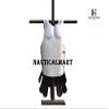 Nautical-Mart Greek Body Armor Muscle Cuirass Jacket Leather Vest Body Armour Spartan Masculata Greeko - Roman Costume, white, Large view 2