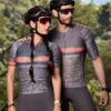 CYTSH Triathlon Suit Women's Cycling Suit Jumpsuit Men And Women Cycling Running Swimsuit Jersey Pro Sportswear (Color : Khaki, Size : X-Large) view 1