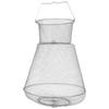 BESPORTBLE Basket Fishing Net Mesh Fish Foldable Collapsible Fish Cage Stainless Steel Fishing Basket for Crawfish Crab Smelt Minnows Shrimps Lobsters Fishing Net view 1