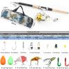 H/A 2.1m Rotating Fishing Rod Reel Set, Beginner Fishing Set, Multi-Function Fishing Tackle Set with Bag, Fishing Rod and Reel Bait Fishing Line Combination Trout Fishing Rod Set ZYHYD (Size : 2.1m) view 2