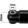 LYYCX Air Pressure Rear Shock Absorber 125mm/150mm/165mm/190mm KS A5-RE/RR1 Mountain Bike Shock Absorber Folding Bike Rear Tank(Double,190mm) view 3