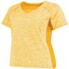 Holloway Sportswear Womens Electrify Coolcore Tee 2XL Gold Heather view 1