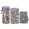 Gogoku 3-Pack Combo Molle Pouch Water Bottle Pouch Holder Tactical Molle Pouches Compact Utility EDC Waist Bag Pack ACU view 1