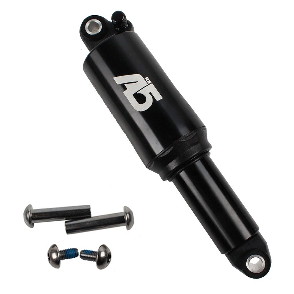 LYYCX Air Pressure Rear Shock Absorber 125mm/150mm/165mm/190mm KS A5-RE/RR1 Mountain Bike Shock Absorber Folding Bike Rear Tank(Single,150mm)
