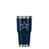 FOCO Dallas Cowboys NFL Team Logo 30 oz Tumbler - Navy view 1