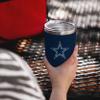 FOCO Dallas Cowboys NFL Team Logo 30 oz Tumbler - Navy view 2