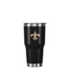 FOCO New Orleans Saints NFL Team Logo 30 oz Tumbler - Black view 1