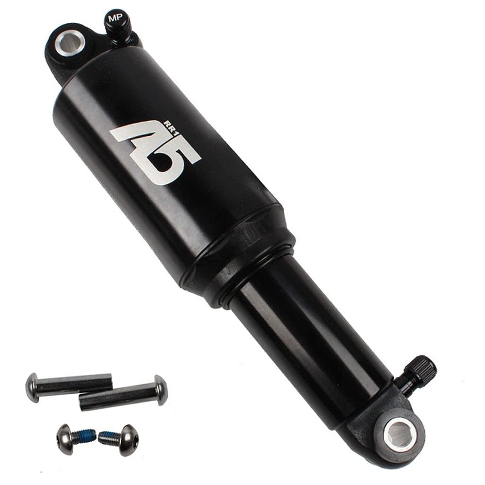 LYYCX Air Pressure Rear Shock Absorber 125mm/150mm/165mm/190mm KS A5-RE/RR1 Mountain Bike Shock Absorber Folding Bike Rear Tank(Double,165mm)