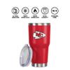FOCO Kansas City Chiefs NFL Team Logo 30 oz Tumbler - Red view 3