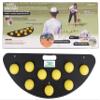 Fielder's Dome Mat  Baseball and Softball Bad Hop Training Equipment for Fielding Practice, Agility, Hand-Eye Coordination and Reaction Speed. Durable, Multi-Surface Compatible. 33.5" x 14" x 1.75" view 1