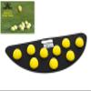 Fielder's Dome Mat  Baseball and Softball Bad Hop Training Equipment for Fielding Practice, Agility, Hand-Eye Coordination and Reaction Speed. Durable, Multi-Surface Compatible. 33.5" x 14" x 1.75" view 2