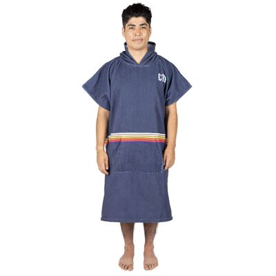 COR Surf Poncho Changing Towel Robe with Hood and Front Pocket | Thick Quick Dry Microfiber Wetsuit Poncho Towel for Surfing Beach Pool Swim (Knightrider Large)