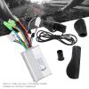 36V/48V 350W Motor Brushless Speed Controller with 124DX Half Throttle Grip & LCD Display for Electric Electric Scooter view 2