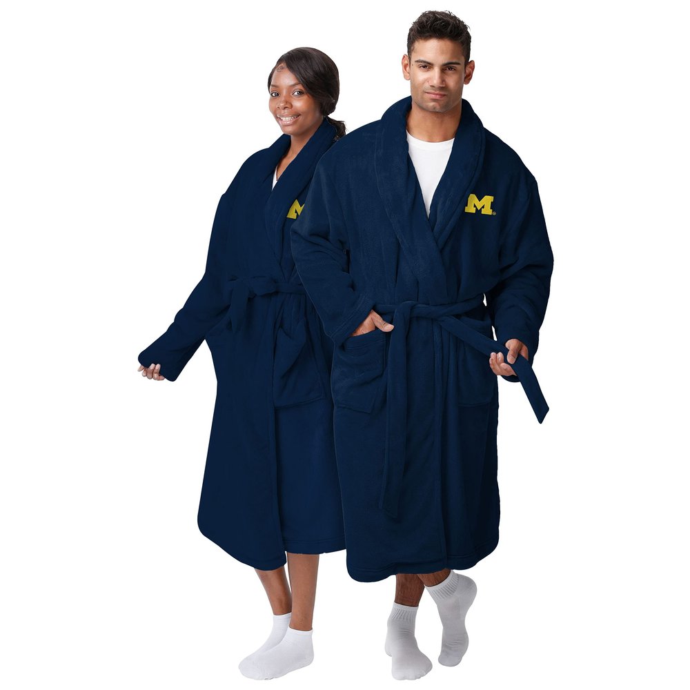 FOCO Michigan Wolverines NCAA Lazy Day Team Robe