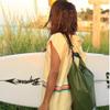 COR Surf Poncho Changing Towel Robe with Hood and Front Pocket | Thick Quick Dry Microfiber Wetsuit Poncho Towel for Surfing Beach Pool Swim (Medium - Retro Sand) view 2