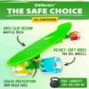 Deleven 22" Skateboard with Bright LED Wheels, Skate Tool, ABEC 7 Bearings - for Kids Beginners Adults view 3