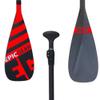 Epic Gear V-Drive Full Carbon Adjustable SUP Paddle Red view 2
