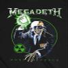 Rock Off officially licensed products Men's Megadeth Vic Target RIP Anniversary Slim Fit T-Shirt Small Black view 3