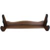 Rush Creek Creations | Indoor 1-Gun Rack for Wall for Shooting Rifles and Airsoft Shotguns, Single Gun Storage for Real Guns/Firearms, Dark Walnut view 1