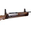 Rush Creek Creations | Indoor 1-Gun Rack for Wall for Shooting Rifles and Airsoft Shotguns, Single Gun Storage for Real Guns/Firearms, Dark Walnut view 2