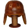 Leather Football Helmet Red Grange Era Full Size view 1