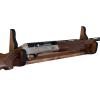 Rush Creek Creations | Indoor 1-Gun Rack for Wall for Shooting Rifles and Airsoft Shotguns, Single Gun Storage for Real Guns/Firearms, American Cherry view 1