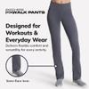 Skechers Women's Size Go Walk High Waisted Pant Joy  4-Way Stretch, Moisture-Wicking, Layered Waistband, Charcoal Grey, Medium Tall view 3