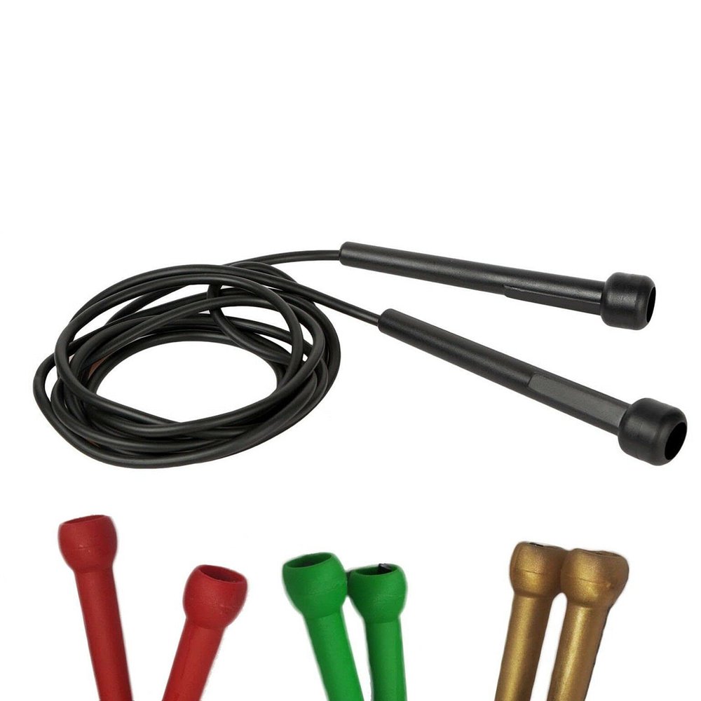 Ultimate - Regular Jumping Rope With Plastic Handle - Anti Hand Sweat (Red)