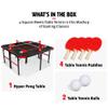 EastPoint Sports Hyper Pong 4-Way Table Tennis - Four Square Ping Pong Mashup Fun for The Whole Family view 2