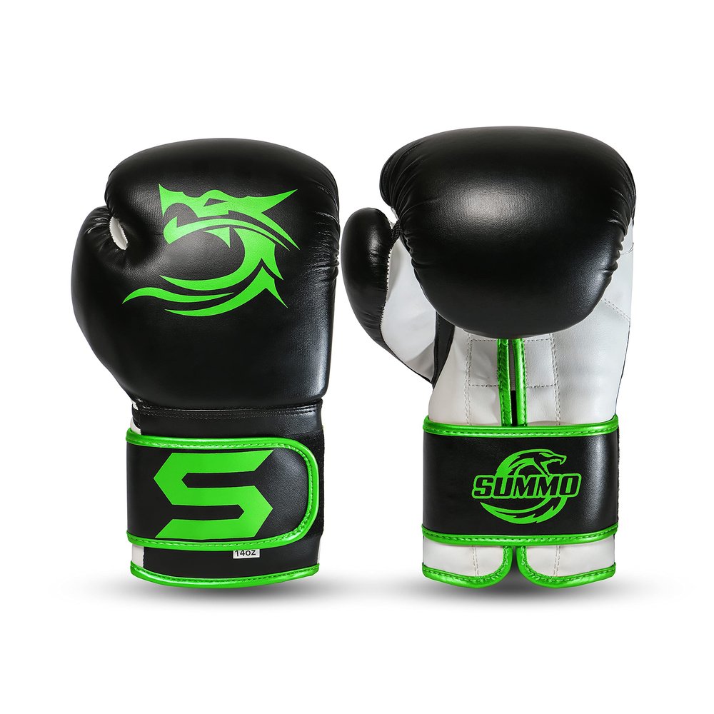Dragon Green Training Boxing Gloves (16)