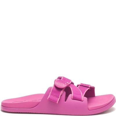 Chaco Women's Chillos Slide Sandal, Outskirt Fuchia, 5