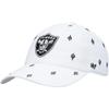 47 Women's White Las Vegas Raiders Confetti Clean Up Adjustable Hat view 1