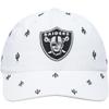 47 Women's White Las Vegas Raiders Confetti Clean Up Adjustable Hat view 2