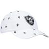 47 Women's White Las Vegas Raiders Confetti Clean Up Adjustable Hat view 3