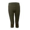 Familyhouse Women's Capris Leggings Workout Running Leggings Cropped Yoga Pants Sports Tights Gym Leggings (Army Green,S) view 2