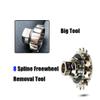 DRIFT MANIAC Single Speed Freewheel 17t BMX 30 Point Engagement Threaded view 3