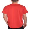 WEIV GEAR Mens Baseball Jersey  Button Down Short Sleeve T-Shirts Active Team Sports Uniforms Plain Tee Top STS0171 LREDWHT M view 3