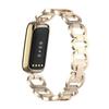 Compatible for Fitbit Luxe Band Adjustable Stainless Steel Parker Link Bracelet Replacement Wristbands Classy Dressy Straps for Luxe Accessories for Women view 2