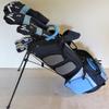 Pure Performance Petite Ladies M3 Golf Club Set - Custom Made for 5'0 inch -5'5 inch Tall Driver, Wood, Hybrid, Irons, Putter, Bag Graphite, Pink view 1