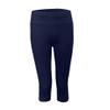 Familyhouse Women's Capris Leggings Workout Running Leggings Cropped Yoga Pants Sports Tights Gym Leggings (Navy Blue,XL) view 2