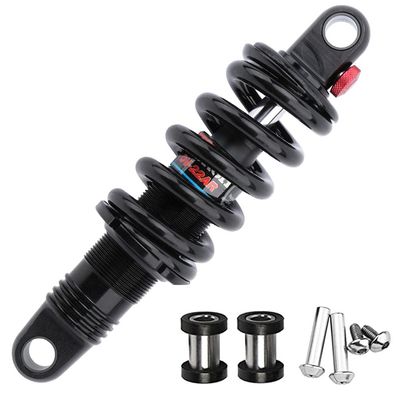 LYYCX Bike Rear Shock Absorber Spring 125mm/150mm/165mm/190mm Rear Biliary Spring Shock Suspensions Damping Adjustable After Pressure for Downhill Road Bike(1250lbs,190mm)