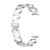 Compatible with Fitbit Luxe Band Adjustable Stainless Steel Parker Link Bracelet Replacement Wristbands Classy Dressy Straps for Luxe Accessories for Women(Silver) view 4