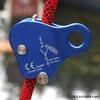 QKDS Climbing Rope Grab, High Strength Self Locking Safety Protective, Climbing Ascender Fall Protection Belay Device Climbing Rope Grip Clamp for Rock Climbing Mountaineering(Blue) view 3
