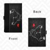 ALAZA Bulldog Pupppy Dog French Business Card Holder Leather, Stainless Steel Slim Pocket Wallet Business Card Carrier Case Holder view 4