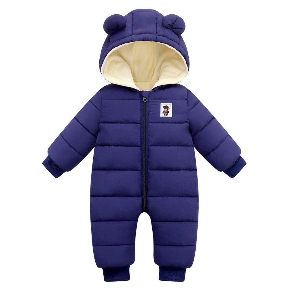 Fumdonnie 12-18 months cute baby boys snowsuit winter toddler jacket clothes girl coat