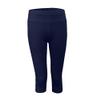 Familyhouse Women's Capris Leggings Workout Running Leggings Cropped Yoga Pants Sports Tights Gym Leggings (Navy Blue,M) view 2