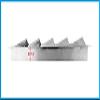 5 Slots Stainless Steel 304 Boat Marine Square Air Louver Vent Grille Ventilation Louvered Ventilator Cover view 4